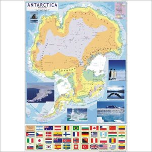 Antarctica-Physical-Map