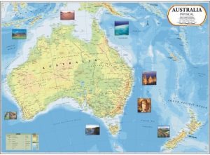 Australia-Physical-Map