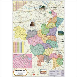 Haryana-Political-Map