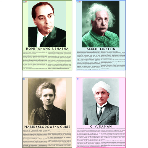 Madam M.S Curie Biography Chart