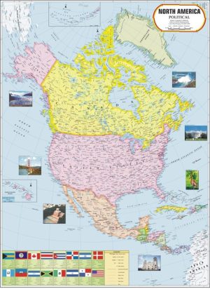 North-America-Political-Map