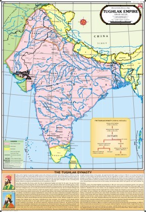 Tughlak-Empire-Map